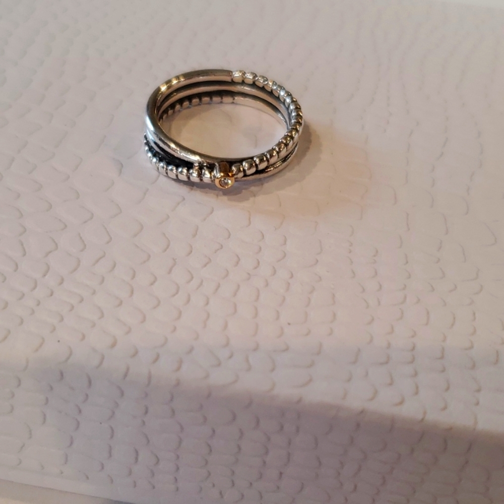 Pandora rising star diamond ring size 56